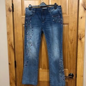 Driftwood Embroidered Jeans
